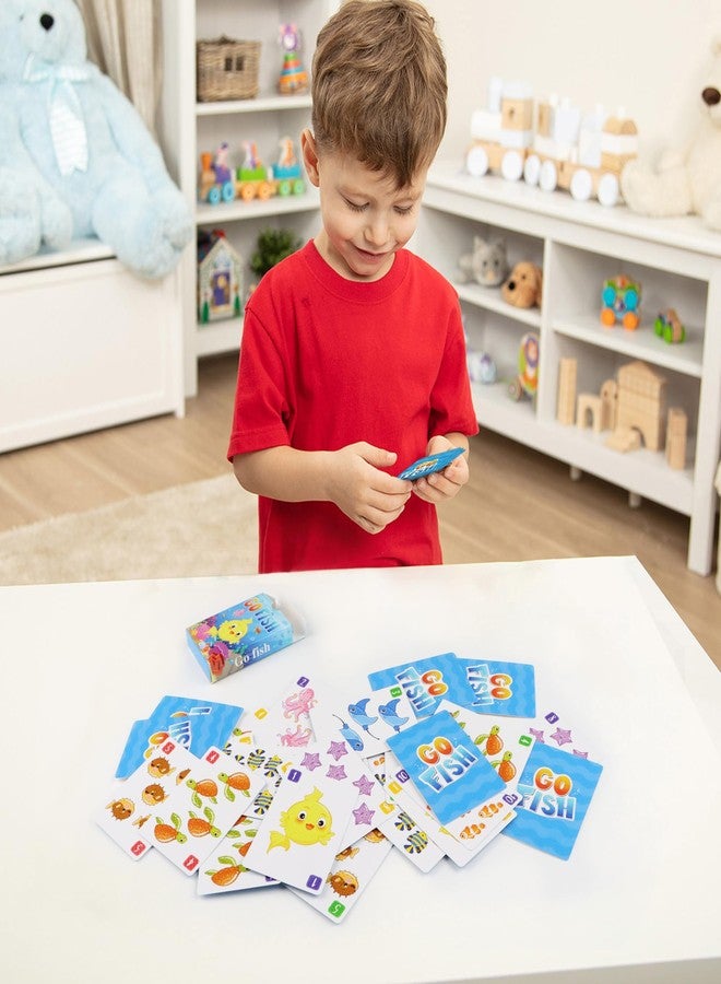 Timenued Kids Card Games, Go Fish, Old Maid, Memory Match and Crazy 8s, Go Fish Card Game for Kids 4-8, Fun Toddler Card Games for Family Game Night Party Games, Easter Basket Stocking Stuffers Birthday Gifts - Image 4